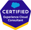 Experience Cloud Consultant certification badge